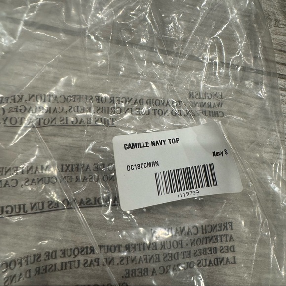 BEVERLY BEACH CAMILLE Cover up Navy Size small - Picture 7 of 14